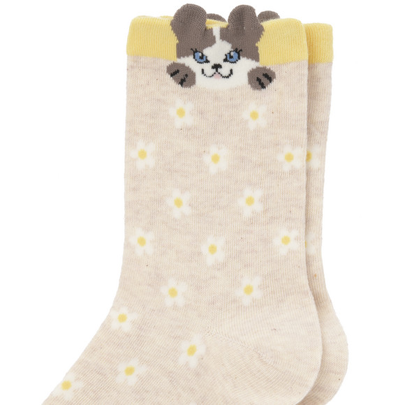 1 Paar Damen Socken mit Fun-Motiv