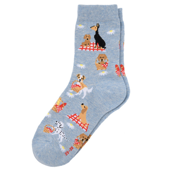 1 Paar Damen Socken mit Fun-Motiv