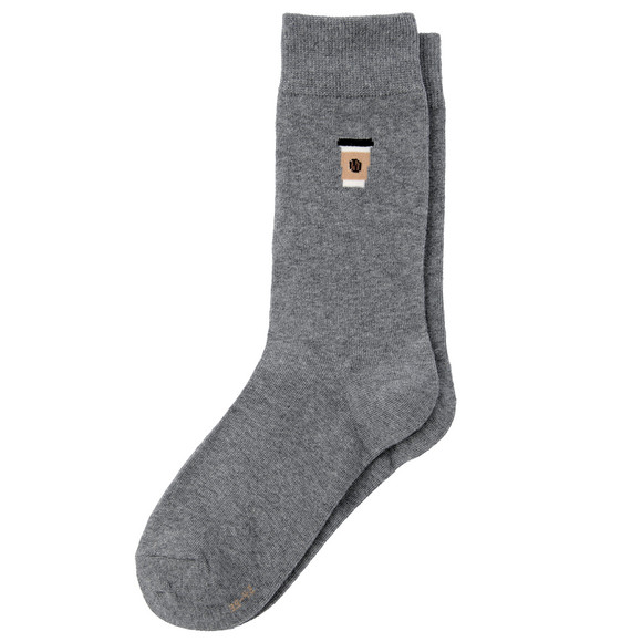 1 Paar Herren Socken mit Fun-Motiv