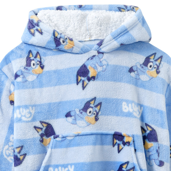 Bluey Hoodie-Decke mit Kapuze