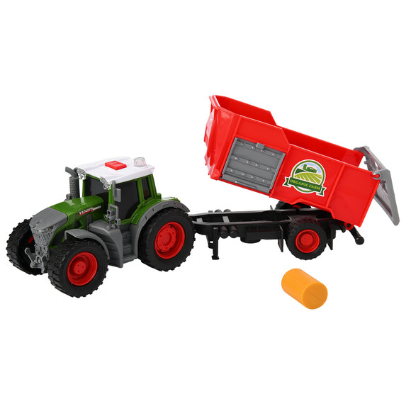 Dickie Toys Fendt Farm Trailer mit Effekten