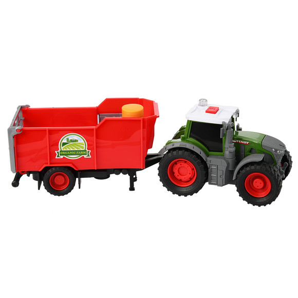 Dickie Toys Fendt Farm Trailer mit Effekten