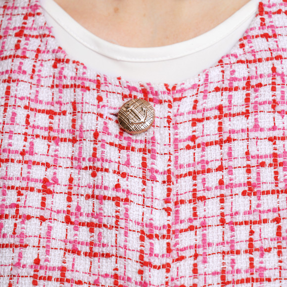 Damen Blazer in Bouclé-Optik