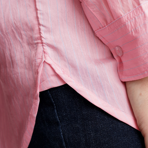 Damen Hemdbluse im Streifen-Look