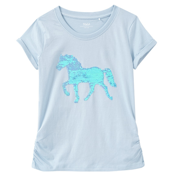 Meisjes T-shirt met omkeerbare pailletten