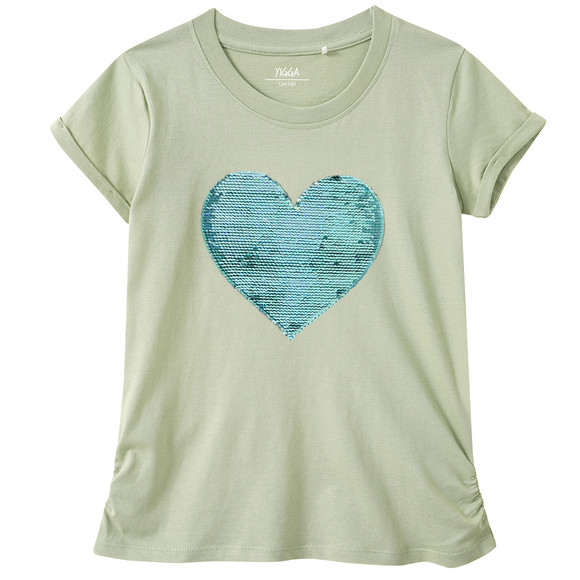 Meisjes T-shirt met omkeerbare pailletten
