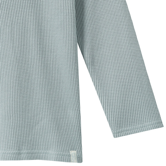 Jungen Langarmshirt aus Waffel-Piqué
