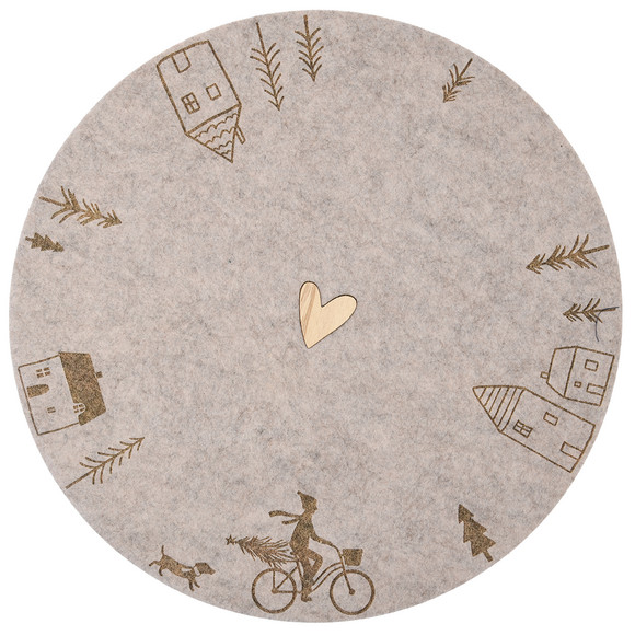 Placemat met Kerst design