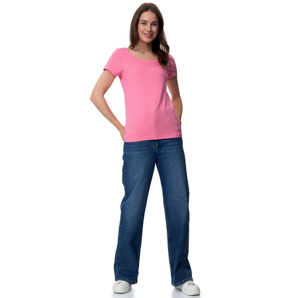 3 Damen T-Shirts im Basic-Look