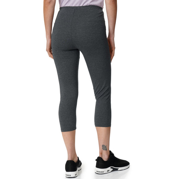 2 Damen 3/4-Leggings unifarben