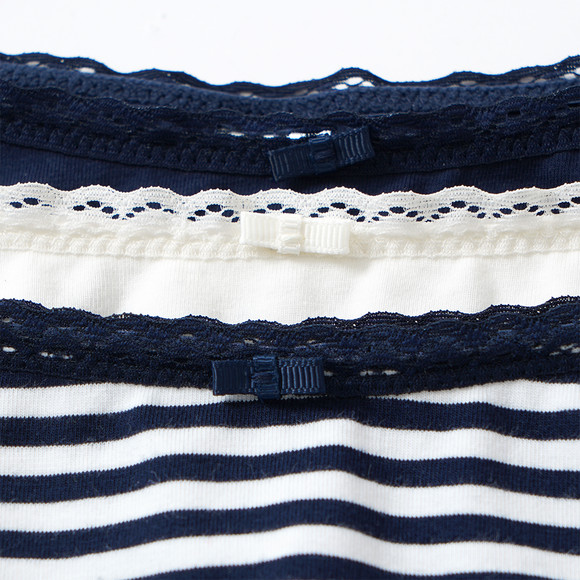5 Damen Pantys mit Spitze