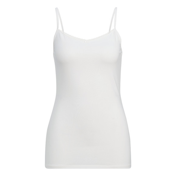 3 Damen Unterhemden mit Spitze