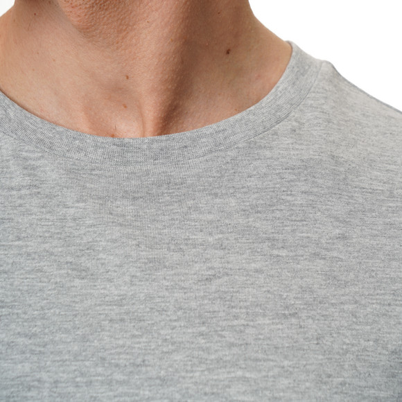 3 heren T-shirts in basic-look
