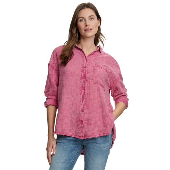 Damen Musselin-Bluse aus Bio-Baumwolle