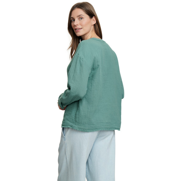 Damen Musselin-Bluse aus Bio-Baumwolle