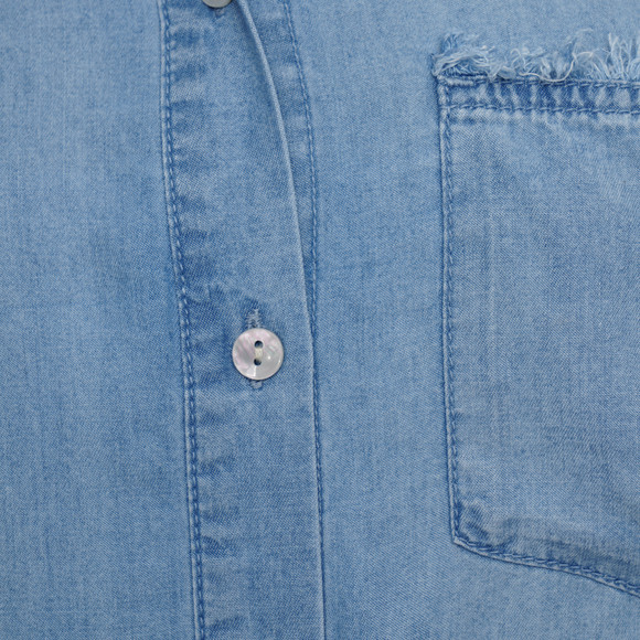 Damen Hemdbluse mit Turn-up-Ärmeln