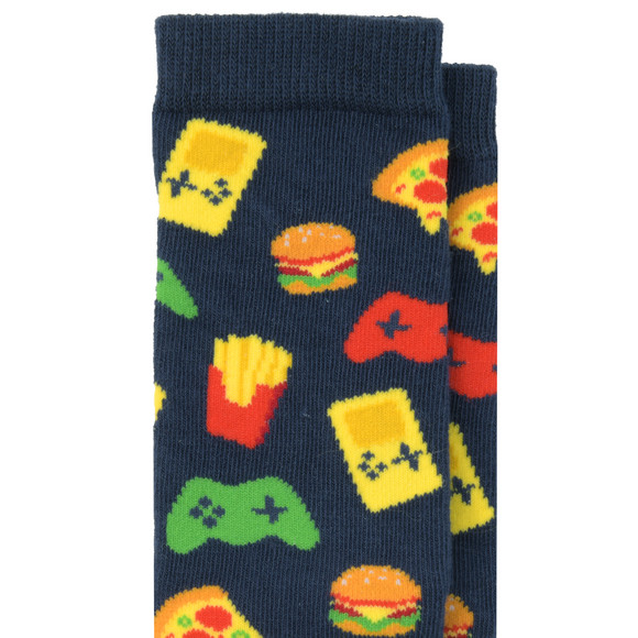 1 Paar Jungen Socken mit Allover-Motiv