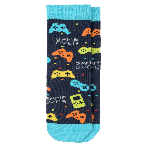 1 Paar Jungen Socken mit Gaming-Motiven