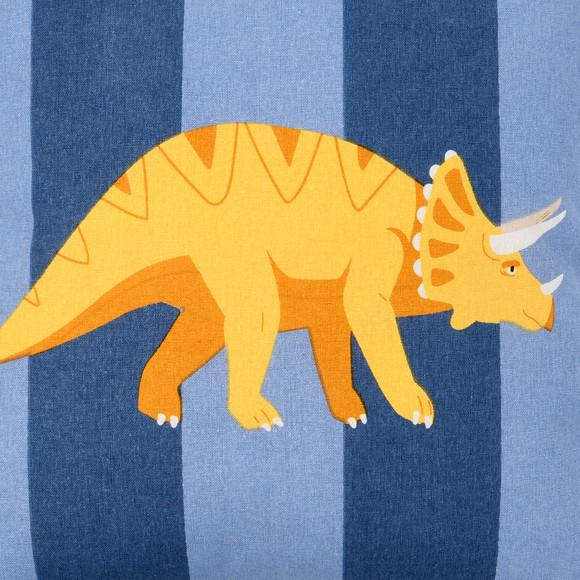 Kissenhülle mit Dino-Print