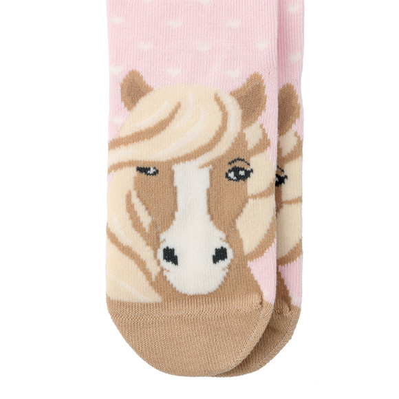 1 Paar Mädchen Socken mit Fun-Motiv