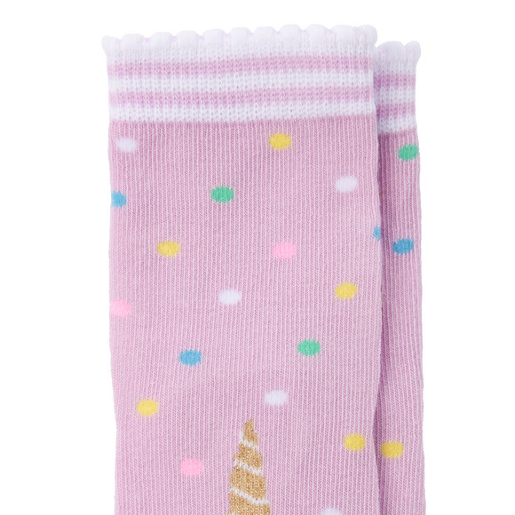 1 Paar Mädchen Socken mit Fun-Motiv