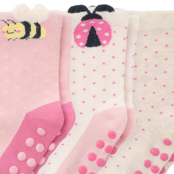 3 Paar Baby Stopper-Socken im Set