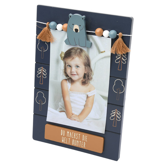 Bilderrahmen mit Bären-Clip