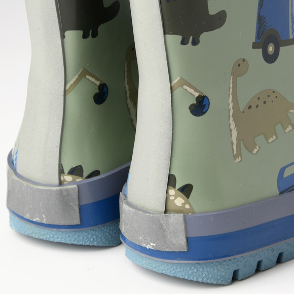 Baby Gummistiefel mit Dino-Motiven