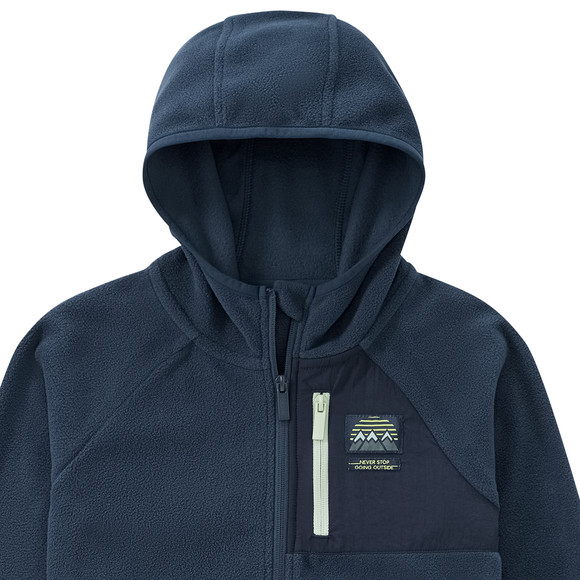 Kinder Fleecejacke mit drei Taschen
