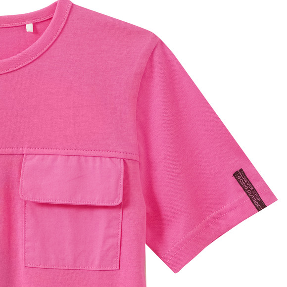 Kinder T-Shirt mit Brusttasche