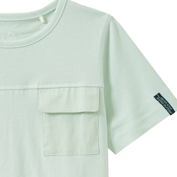 Kinder T-Shirt mit Brusttasche