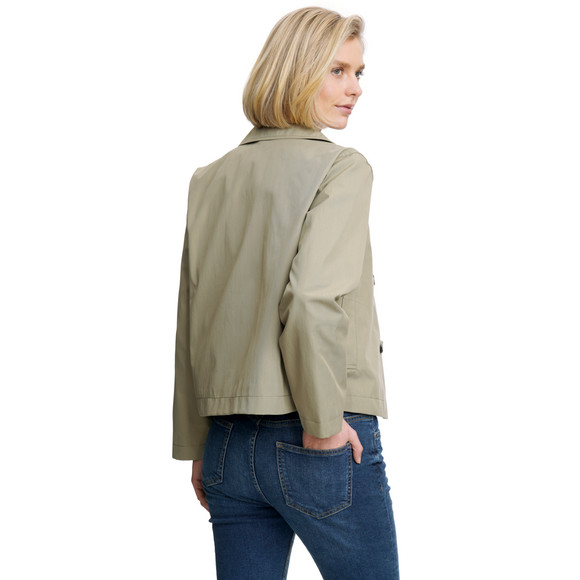 Damen Trenchjacke mit doppelter Knopfreihe