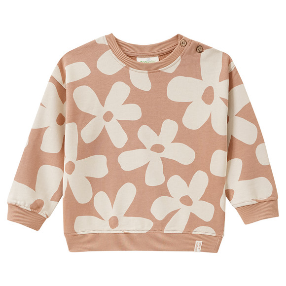 Baby Sweatshirt mit Blumen-Allover