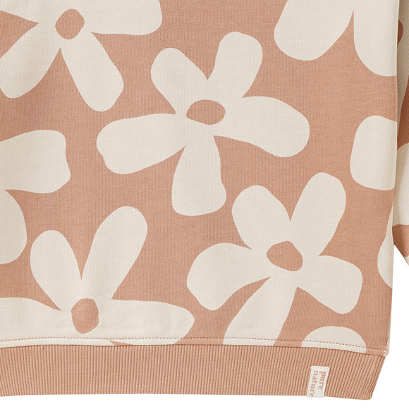 Baby Sweatshirt mit Blumen-Allover