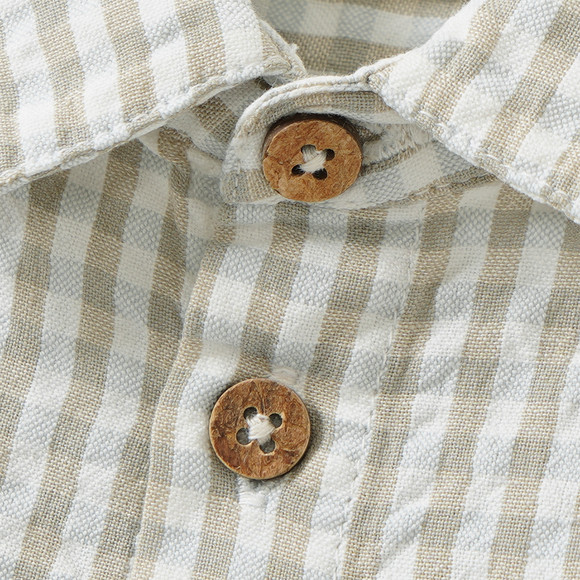 Baby Seersucker-Hemd kariert