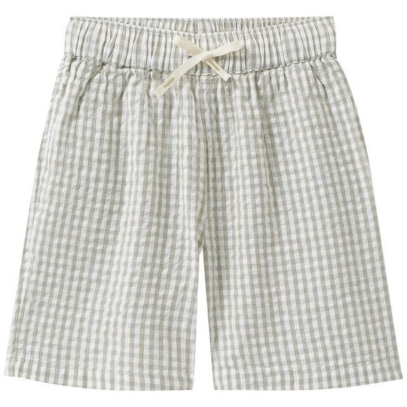 Baby Seersucker-Shorts kariert