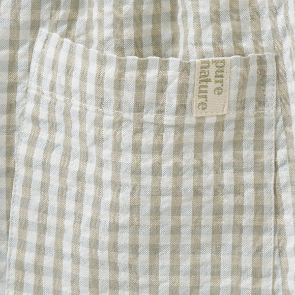Baby Seersucker-Shorts kariert