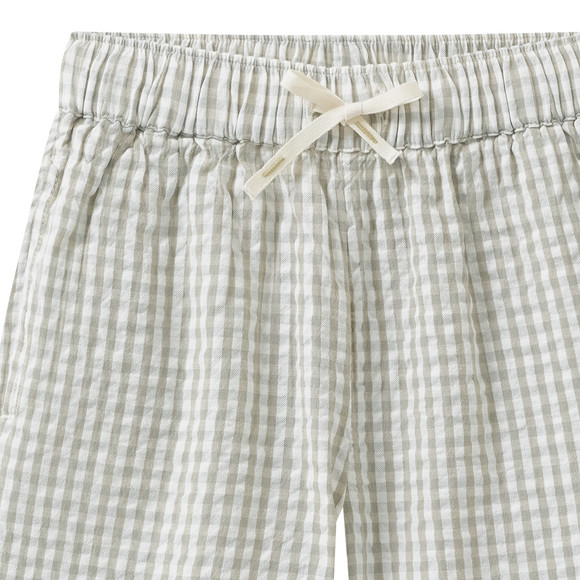Baby Seersucker-Shorts kariert