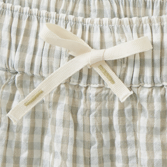 Baby Seersucker-Shorts kariert