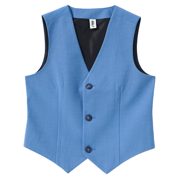 Gekleed vest voor jongens met knopen