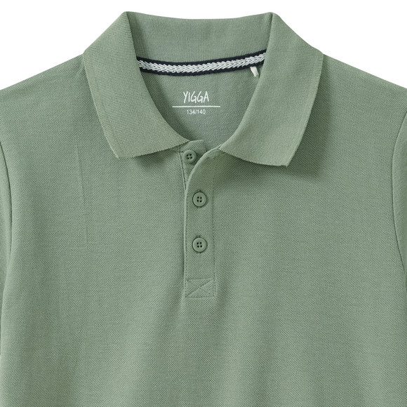 Poloshirt voor jongens in piqué-kwaliteit