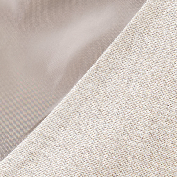 Linnen gekleed jongensvest met knopen