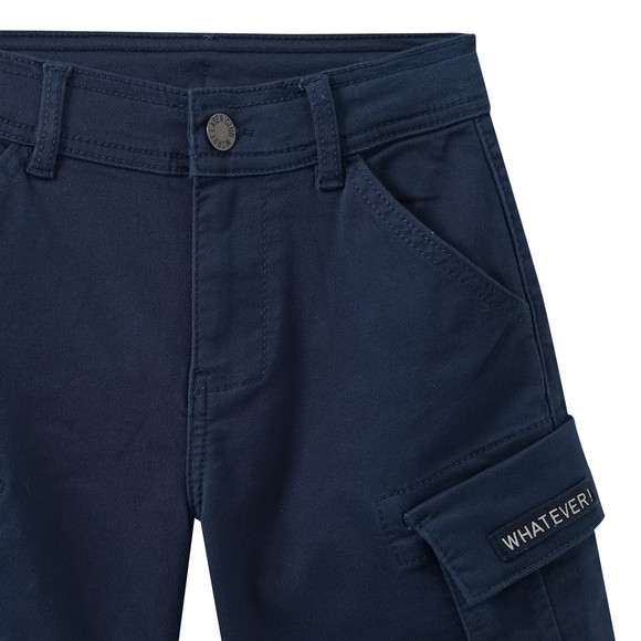 Cargoshort voor jongens met verstelbare band