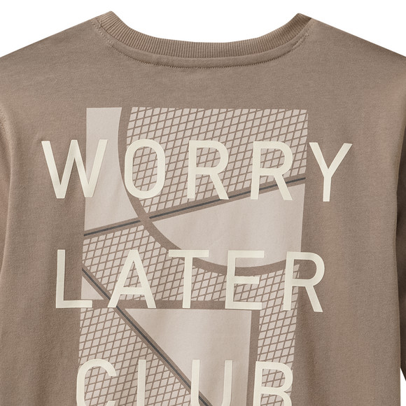Jongens T-shirt met rugprint