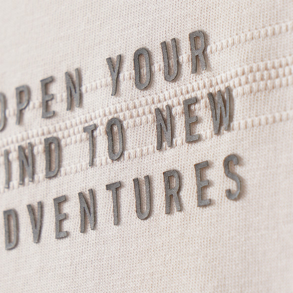 Jungen T-Shirt mit Text-Print