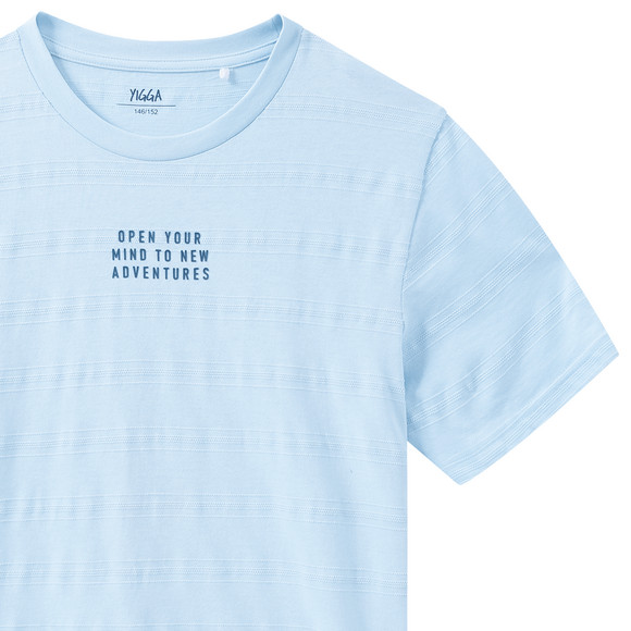 Jungen T-Shirt mit Text-Print