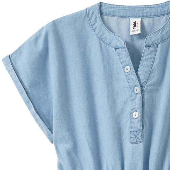 Mädchen Kleid mit Blümchen-Print