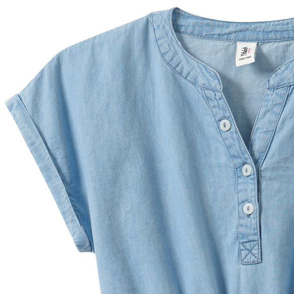 Mädchen Kleid mit Blümchen-Print