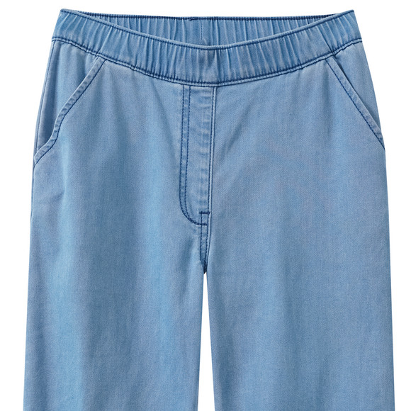 Mädchen Hose in Denim-Optik