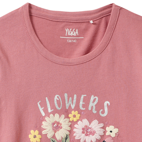 Mädchen T-Shirt aus Bio-Baumwolle